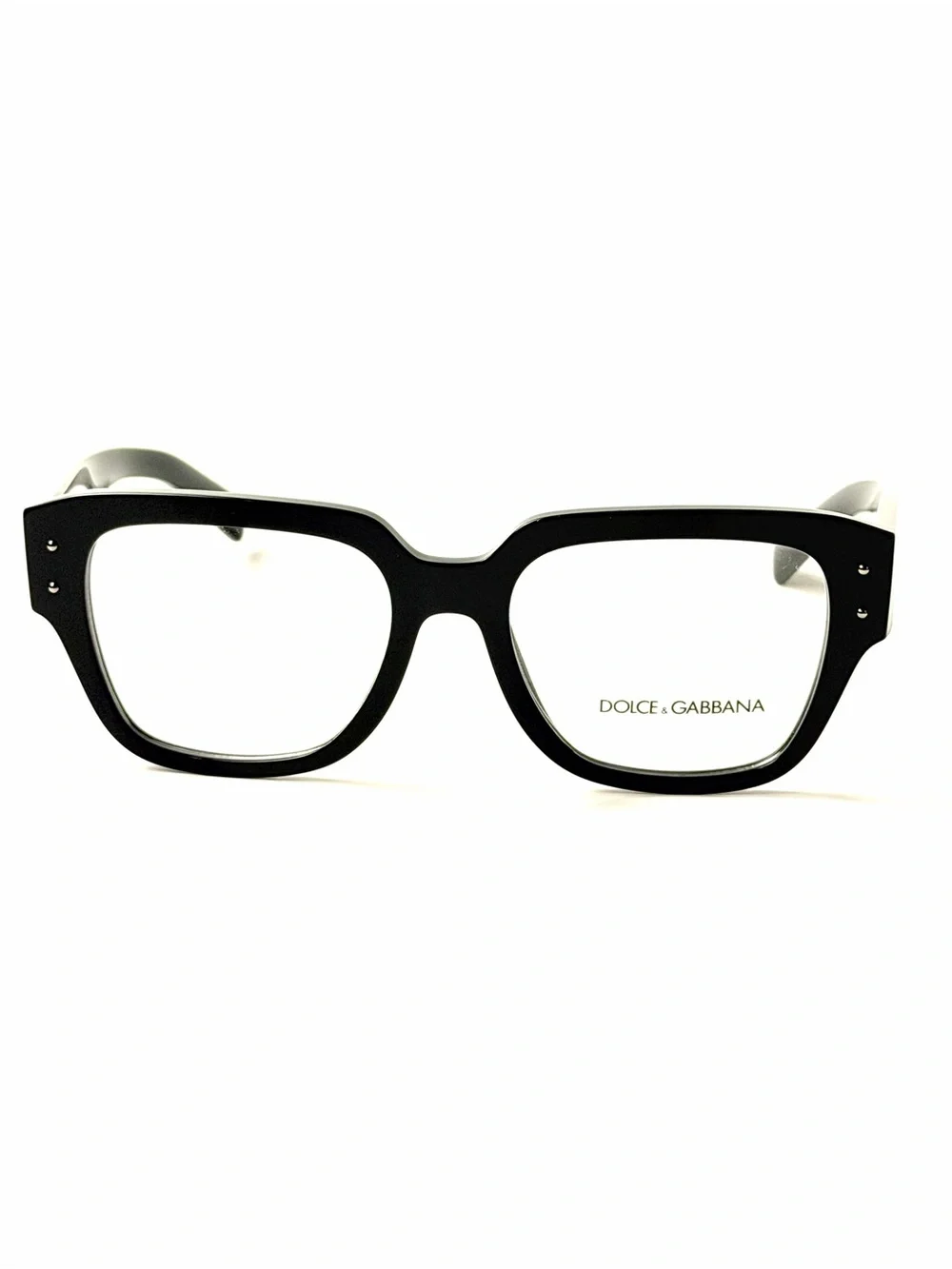Dolce & Gabbana DG 3405 501 Black NWT Authentic Black Square Optical Frames